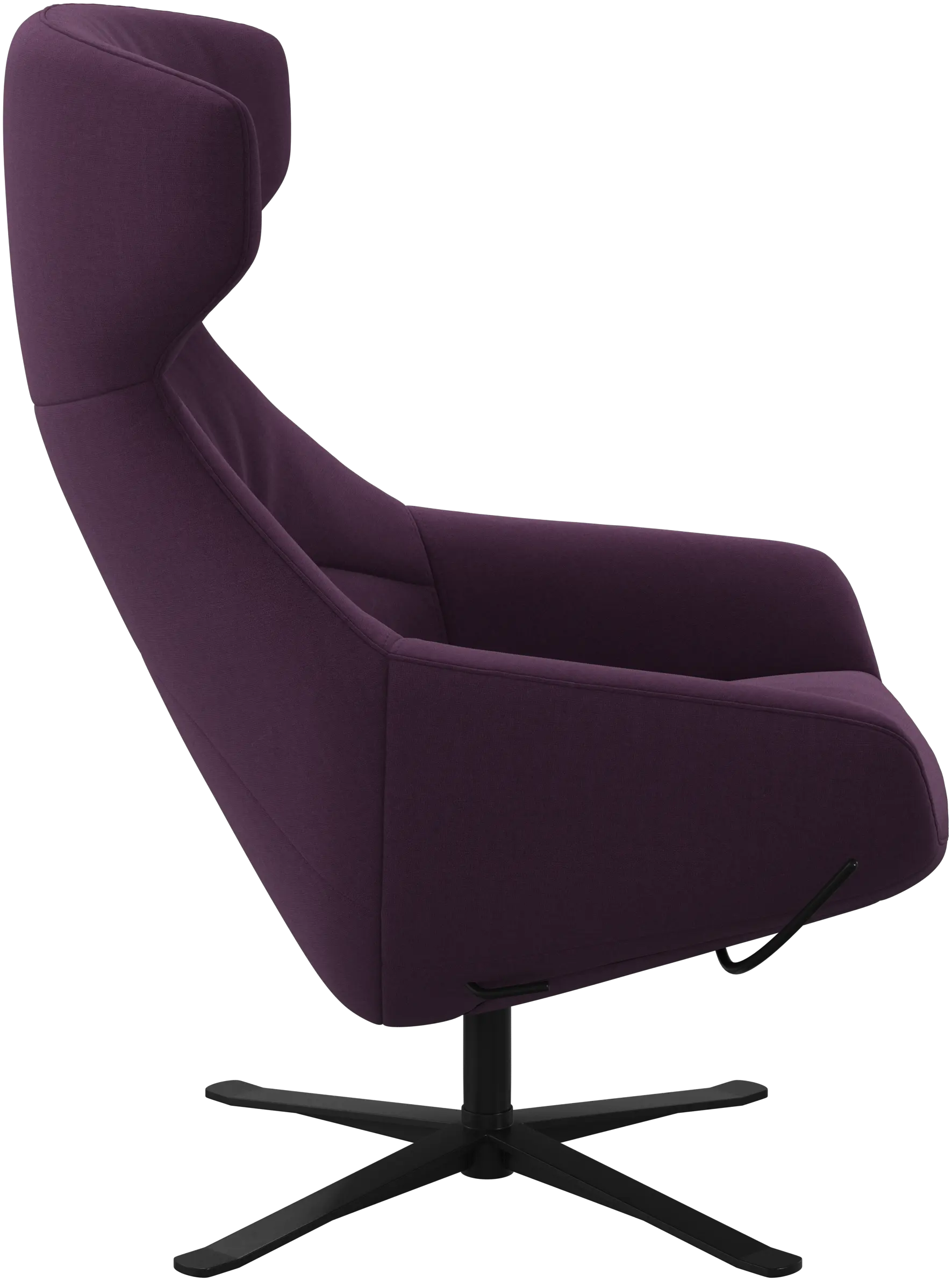 デザイナーアームチェア | リクライニングチェア - レッド | ボー